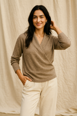 Stahl | Women’s Cashmere Wrap Sweater
