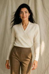 Stahl | Women’s Cashmere Wrap Sweater