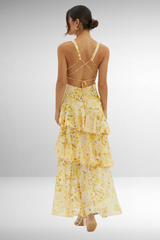 Ailene | Robe maxi en chiffon pour femmes