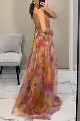 Madeline | Robe maxi à fleurs pour femmes