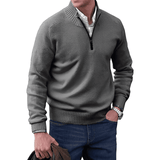 Orvie | Men’s Luxury Cashmere Zip Sweater