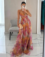 Madeline | Robe maxi à fleurs pour femmes
