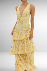 Ailene | Robe maxi en chiffon pour femmes