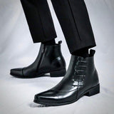 Samuel | Men’s Refined Leather Dress Boots