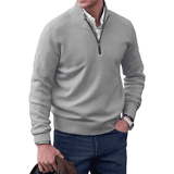 Orvie | Men’s Luxury Cashmere Zip Sweater