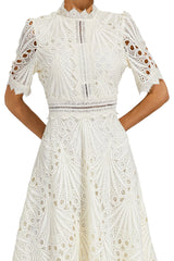 Lexa | Women’s Lace Midi Dress