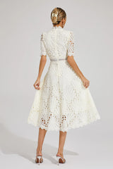 Lexa | Women’s Lace Midi Dress