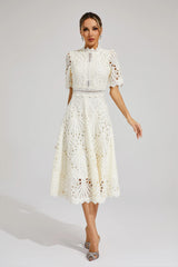 Lexa | Women’s Lace Midi Dress