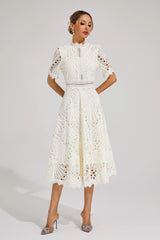 Lexa | Women’s Lace Midi Dress