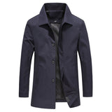 Adriano | Veste longue coupe-vent pour hommes