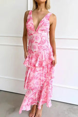 Ailene | Robe maxi en chiffon pour femmes