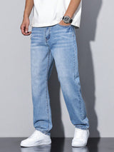 Alester | Jeans décontractés à jambe droite pour hommes