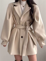 Alveria | Women’s Short Belted Coat