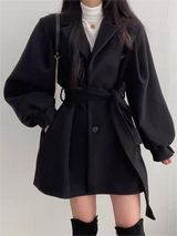 Alveria | Women’s Short Belted Coat