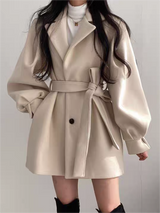 Alveria | Women’s Short Belted Coat