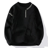 Corvanio | Men’s Patchwork Knit Sweater