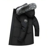 Auriella | Women’s Hooded Winter Coat with Faux Fur Trim