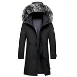 Auriella | Women’s Hooded Winter Coat with Faux Fur Trim