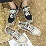 Solano | Men’s Bold Pattern Espadrille Sneakers