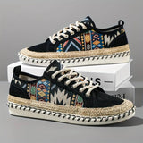 Solano | Men’s Bold Pattern Espadrille Sneakers