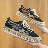 Solano | Men’s Bold Pattern Espadrille Sneakers