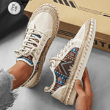 Solano | Men’s Bold Pattern Espadrille Sneakers