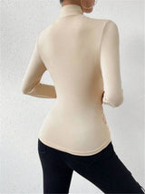 Lellah | Women’s Long Sleeve Crossover Top