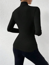 Lellah | Women’s Long Sleeve Crossover Top