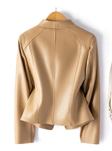 Milly | Women’s Sheepskin Leather Moto Jacket