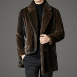 Tonio | Men’s Luxe Faux Fur Coat