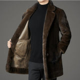 Tonio | Men’s Luxe Faux Fur Coat