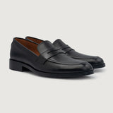 Black Leather Loafers for Women | Premium Comfort Footwear