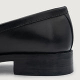 Black Leather Loafers for Women | Premium Comfort Footwear