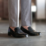 Black Leather Loafers for Women | Premium Comfort Footwear