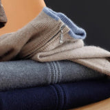 Orvio | Men’s Cashmere Zip-Up Vest