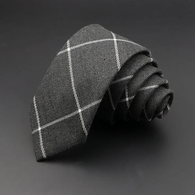 Calvian | Men’s Slim Solid Colour Tie – Bobtasia