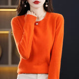Cashie | Women’s Cashmere Sweater with Crew Neck