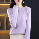 Cashie | Women’s Cashmere Sweater with Crew Neck