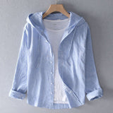 Casper | Men’s Belgian Flax Linen Hoodie