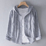 Casper | Men’s Belgian Flax Linen Hoodie
