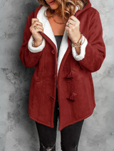 Charina | Manteau en polaire à capuche pour femmes