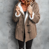 Charina | Manteau en polaire à capuche pour femmes