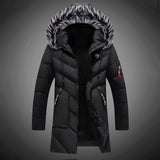 Christoff | Men’s Hooded Parka with Faux Fur