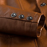 Caleb | Men’s Premium Leather Blazer Jacket