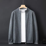Orvio | Men’s Cashmere Zip-Up Vest