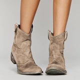 Destiny | Women’s Vintage Cowboy Ankle Boots
