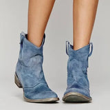 Destiny | Women’s Vintage Cowboy Ankle Boots