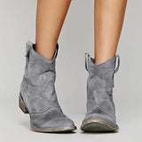 Destiny | Women’s Vintage Cowboy Ankle Boots