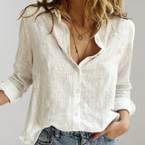 Divine | Women’s Linen Blend Blouse