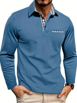 Edison | Men’s Long Sleeve Polo Shirt